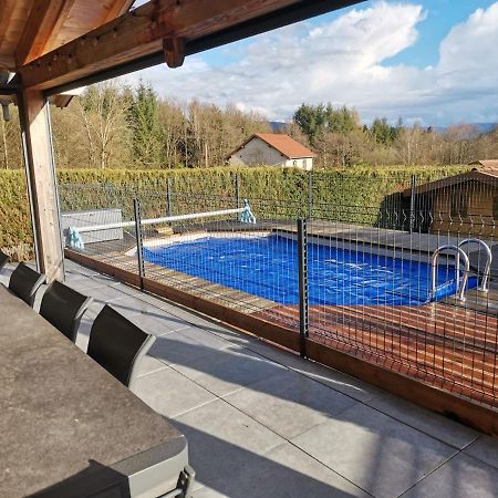 L'Ecrin De Xattys - Gite De Standing-Spa-Terrain De Petanque-Piscine-Switch-Baby-Foot Au Coeur Du Massif Vosgien Cleurie Luaran gambar