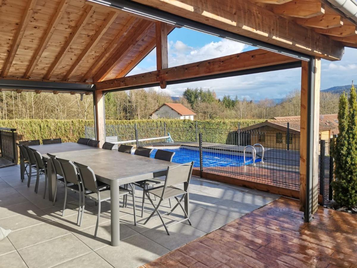 L'Ecrin De Xattys - Gite De Standing-Spa-Terrain De Petanque-Piscine-Switch-Baby-Foot Au Coeur Du Massif Vosgien Cleurie Luaran gambar